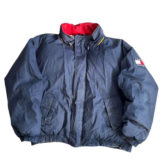 90s Vintage Tommy Hilfiger Puffer Jacket (XXL)