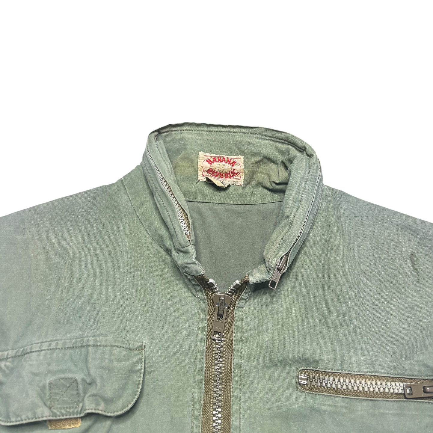 Vintage Banana Republic Green Vest (XXL)
