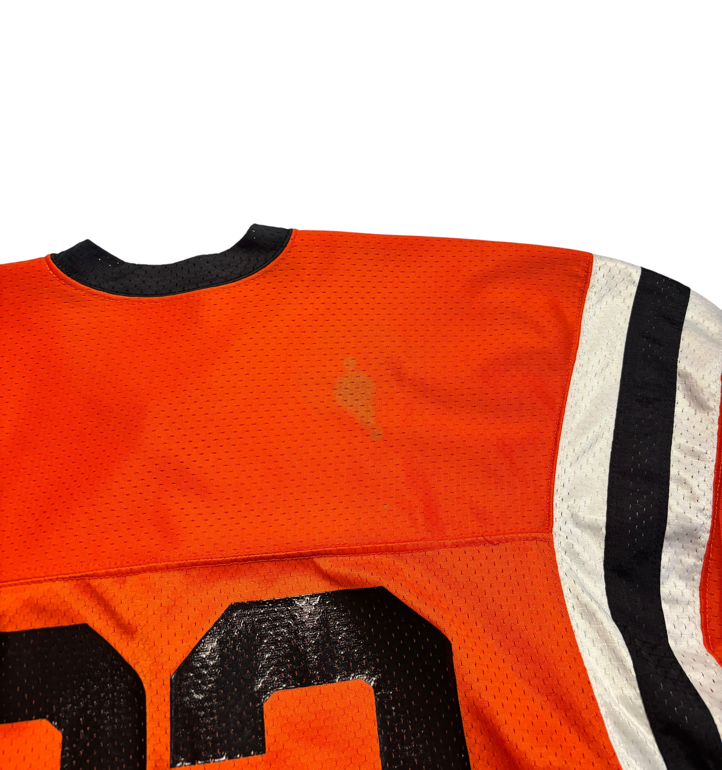 Vintage Football Long Sleeve Cropped Jersey (Large)