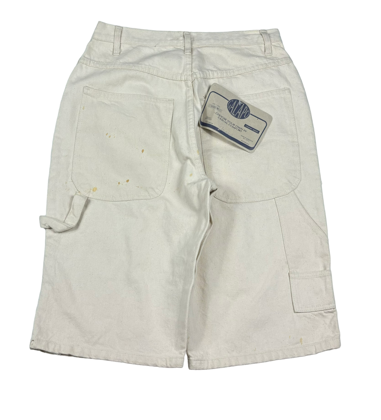 Deadstock Vintage Cream Jorts New W/ Tag(32)
