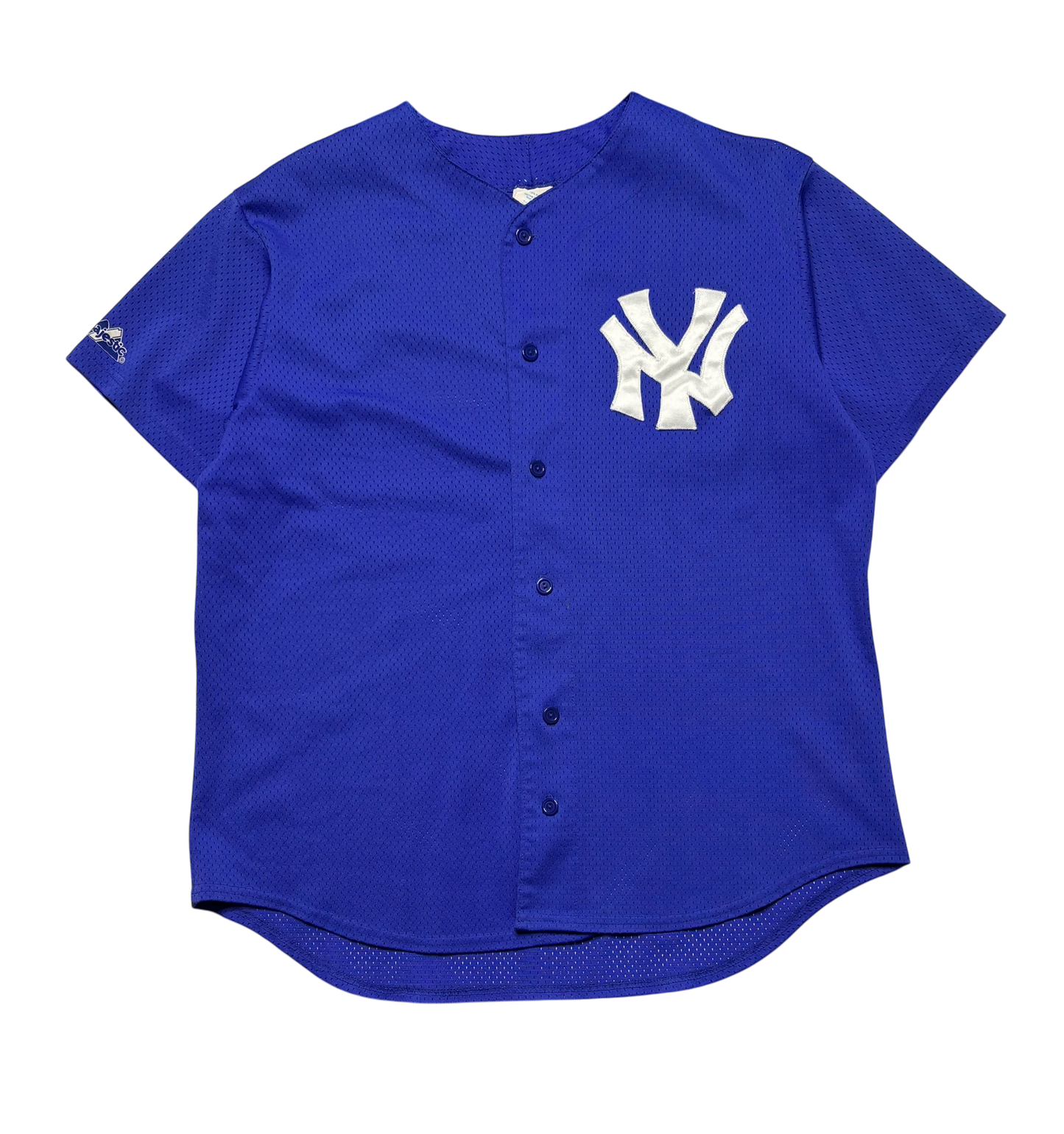 Vintage New York Yankees Royal Blue Jersey(XL)