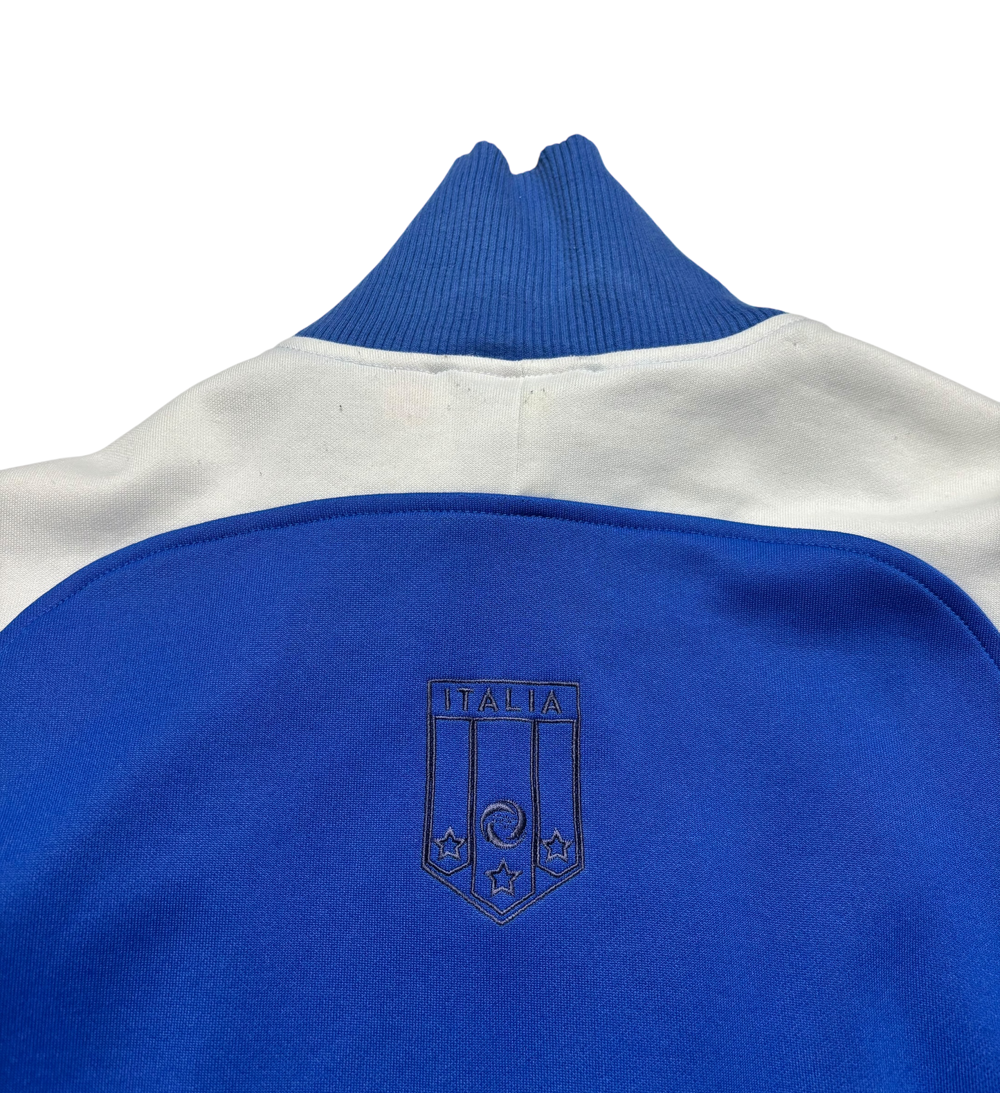 Puma Blue/White Zip Up Sweater (Medium)
