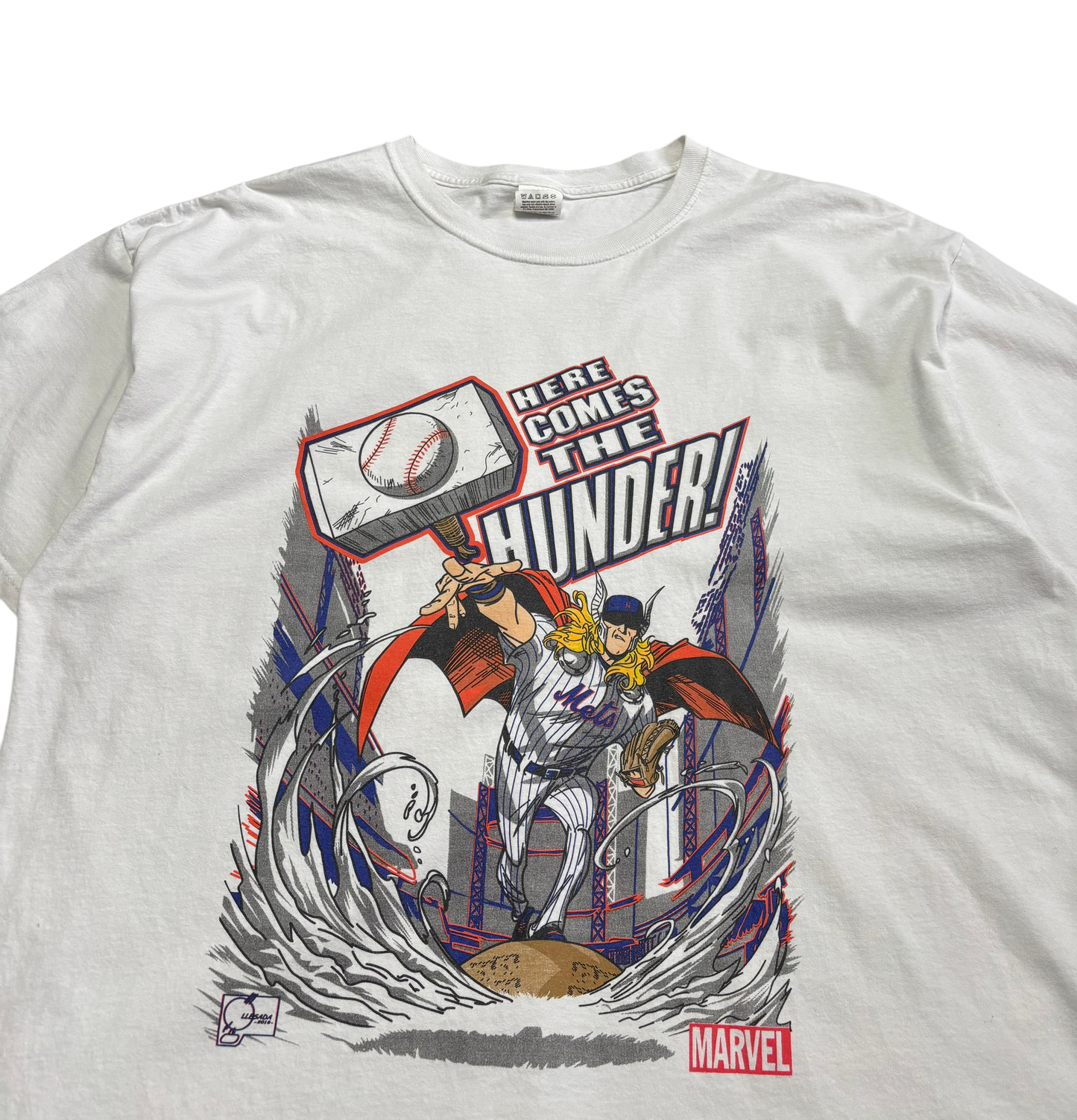 New York Mets x Marvel Graphic T Shirt (XL)