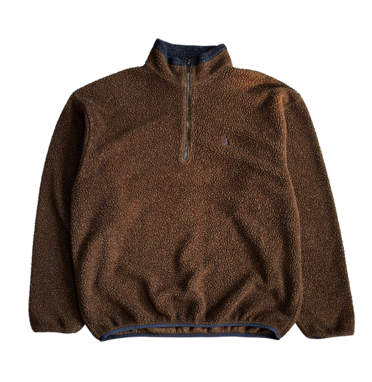 Vintage Nautica Brown Fleece (XXL)