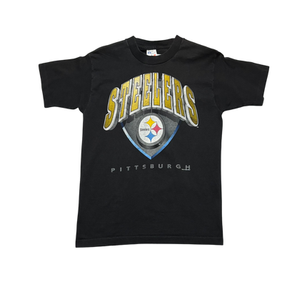 90s Vintage Football Graphic T Shirt (Small)