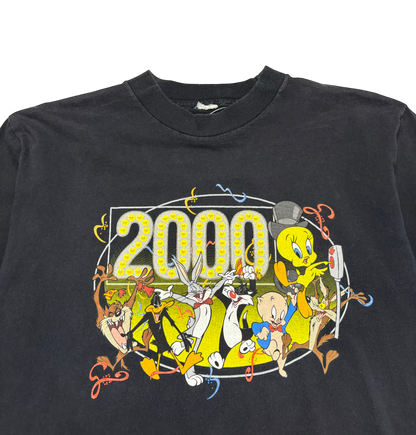 2000 Vintage Looney Toons Graphic T Shirt (Small)