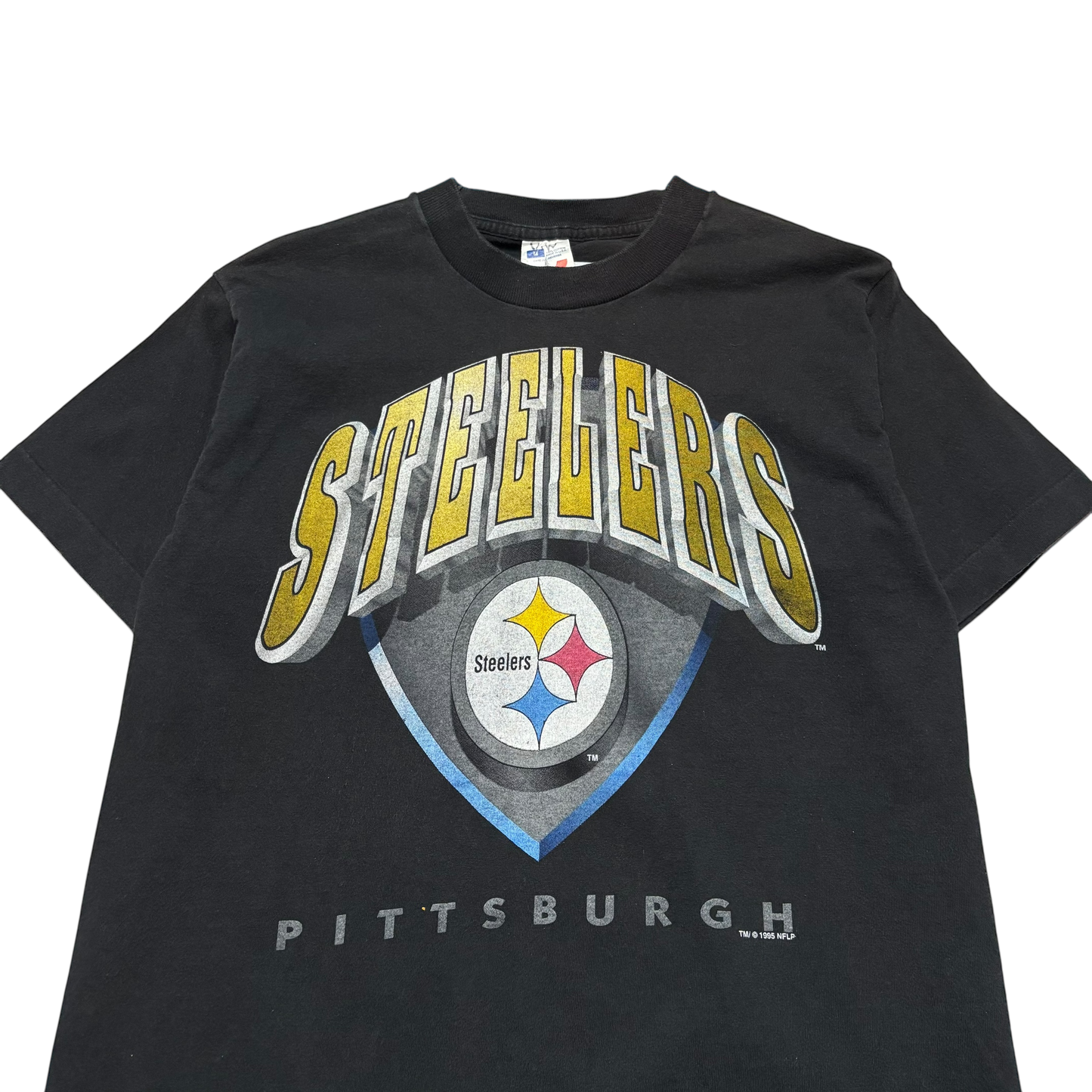 90s Vintage Football Graphic T Shirt (Small)