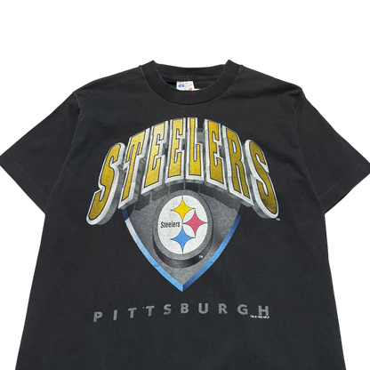 90s Vintage Football Graphic T Shirt (Small)