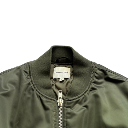 Members Only Green Bomber Jacket (Women’s Small)