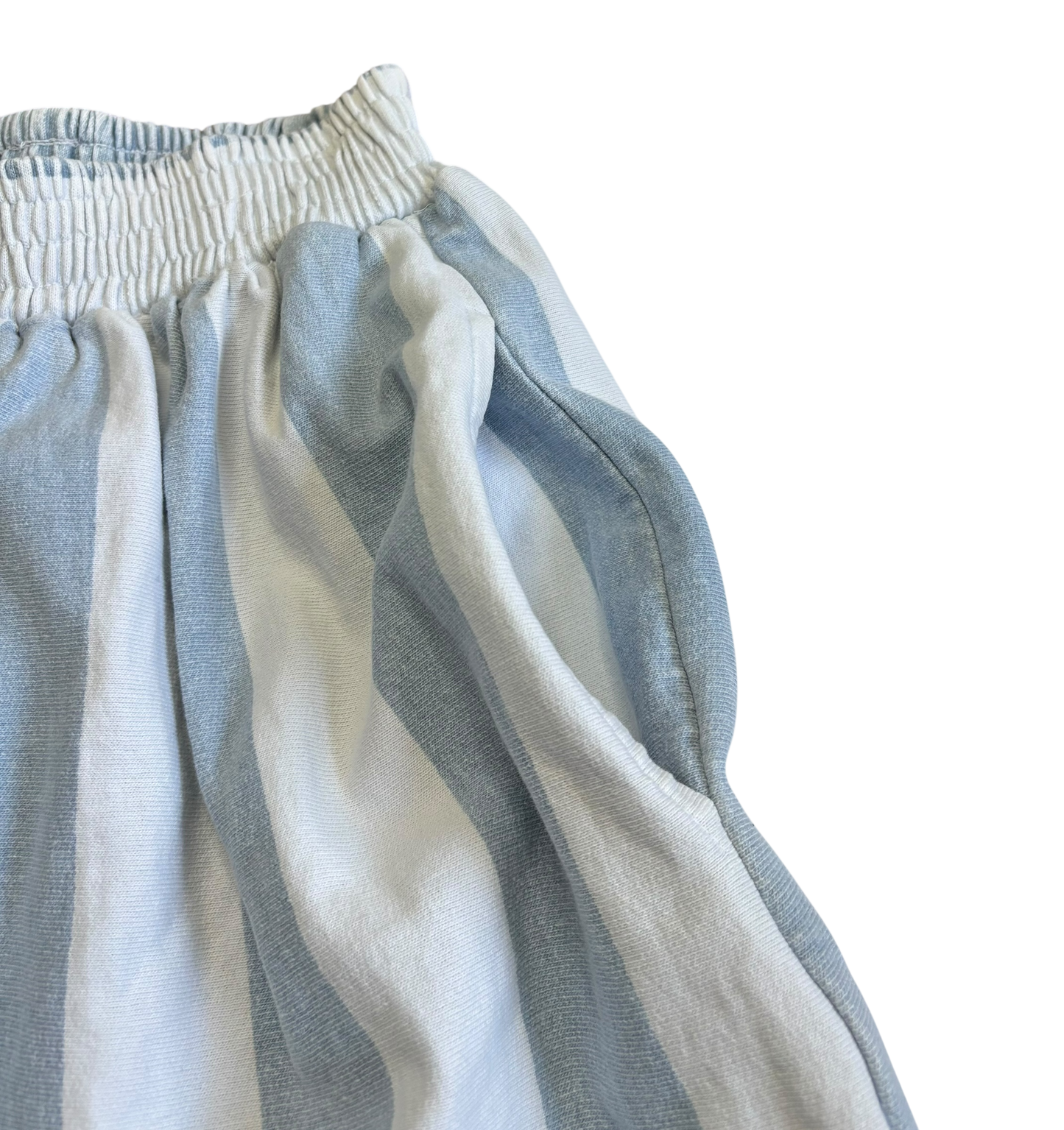90s Vintage Striped Shorts (Small)