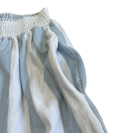 90s Vintage Striped Shorts (Small)