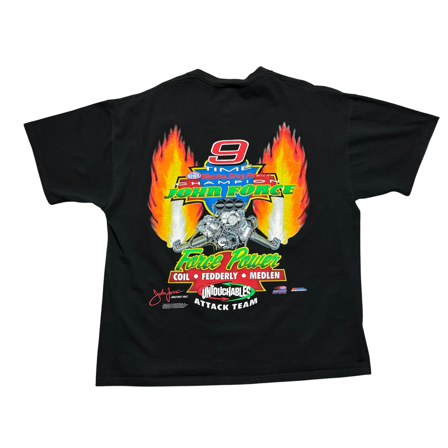 1997 John Force Racing T Shirt (Boxy XXL)