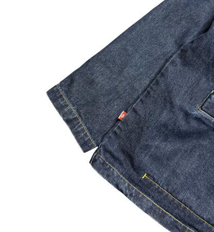 Y2K Vintage Johny Blaze Denim Jacket (Oversized Medium)
