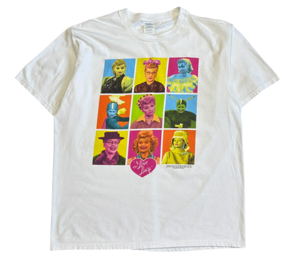 2010 I Love Lucy Graphic T Shirt (Large)