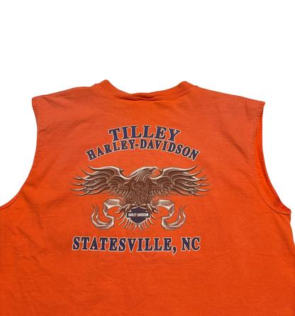 Harley Davidson Cut Off T Shirt (Medium/Large)