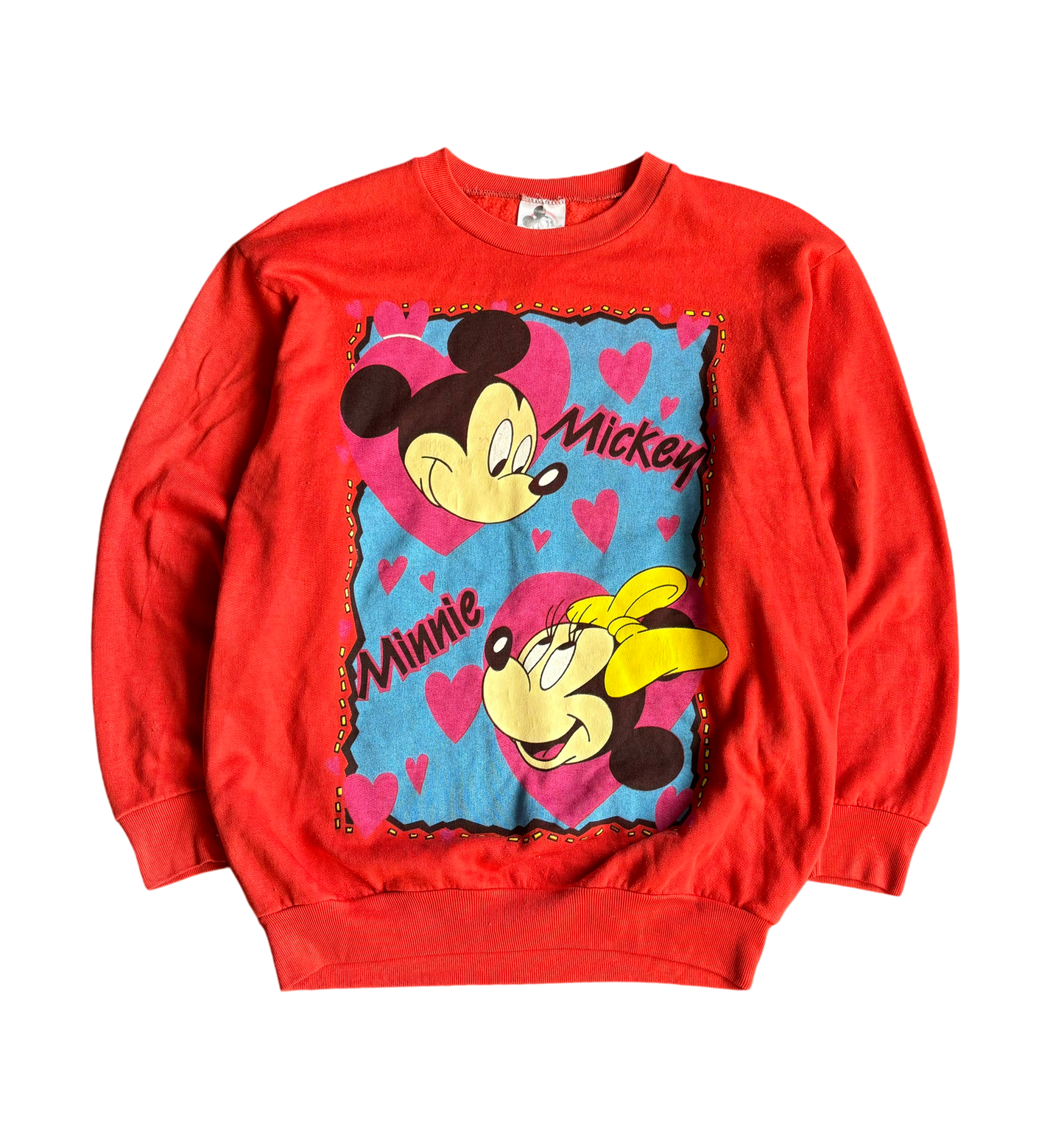 Vintage Mickey and Minnie Mouse Crewneck (Small)