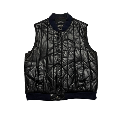 Vintage Leather Vest (Small - Flawed)