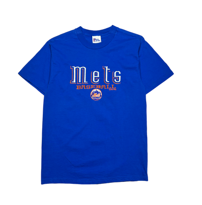 1998 Vintage New York Mets Embroiered T Shirt (Oversized Small)