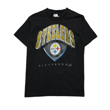 90s Vintage Football Graphic T Shirt (Small)