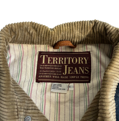 90s Vintage Denim Jacket (Small)