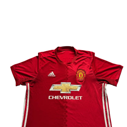 Manchester United Ibragimovic #9 Home Soccer Jersey (Large)