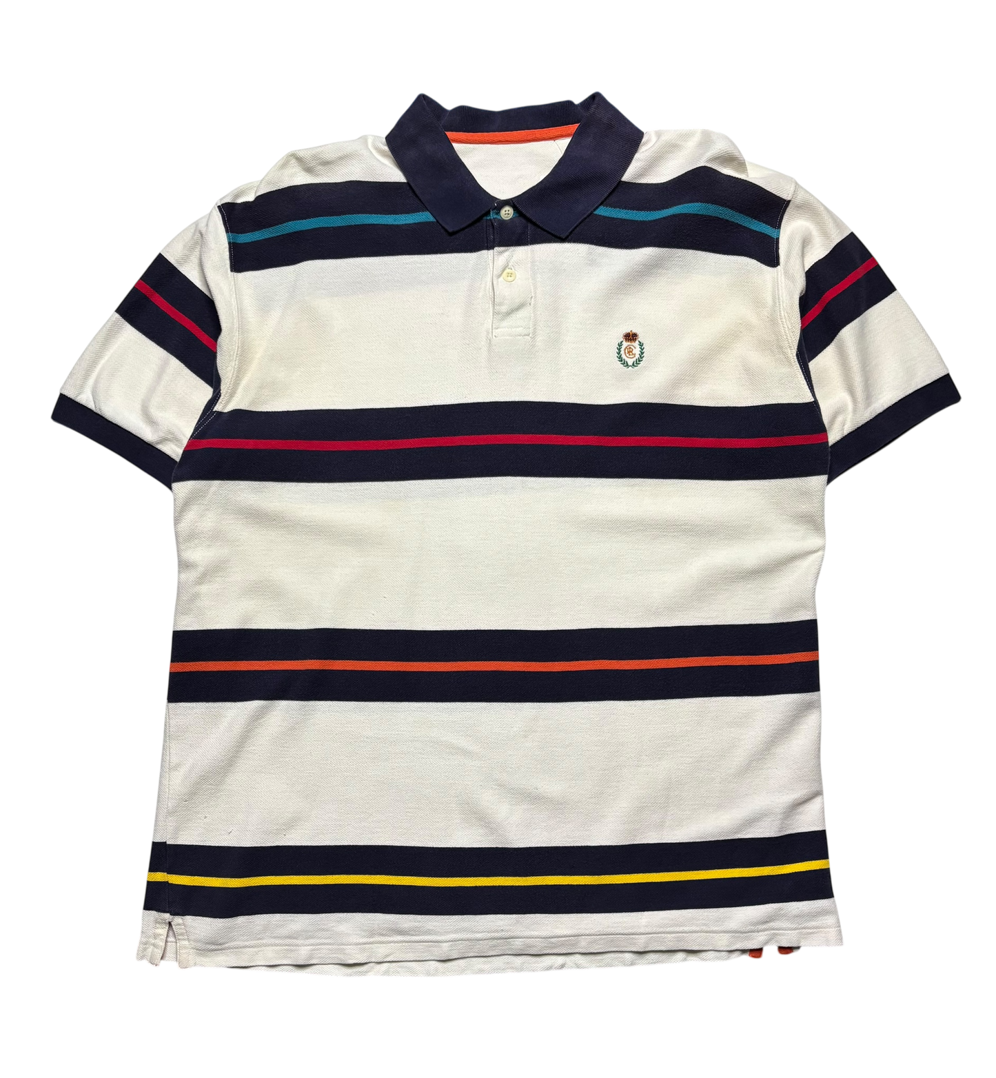 Polo Ralph Lauren White/Navy (Oversized XL)