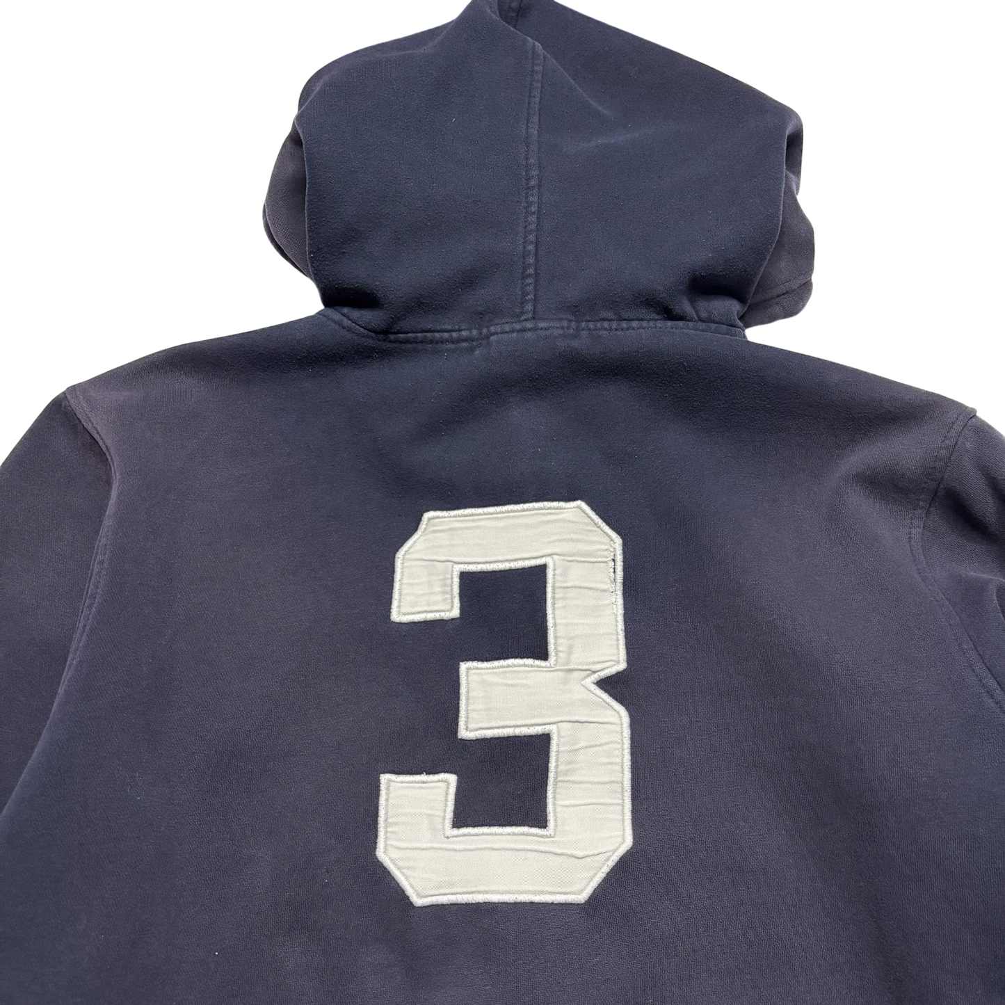 Ralph Lauren Polo Distressed Faded Hoodie (Small)