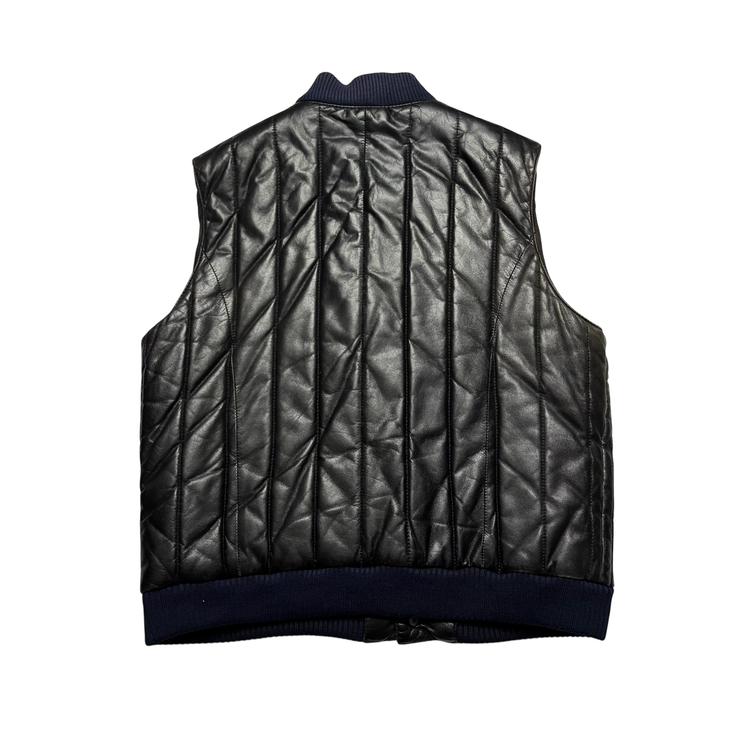 Vintage Leather Vest (Small - Flawed)