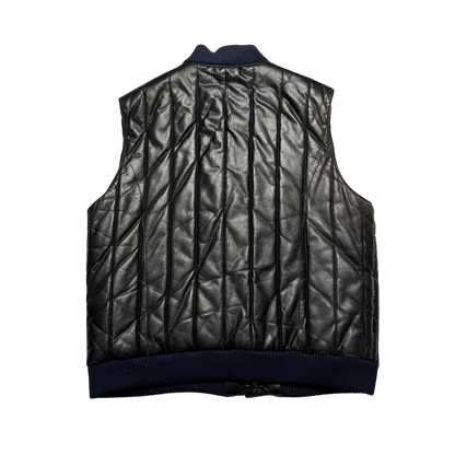 Vintage Leather Vest (Small - Flawed)