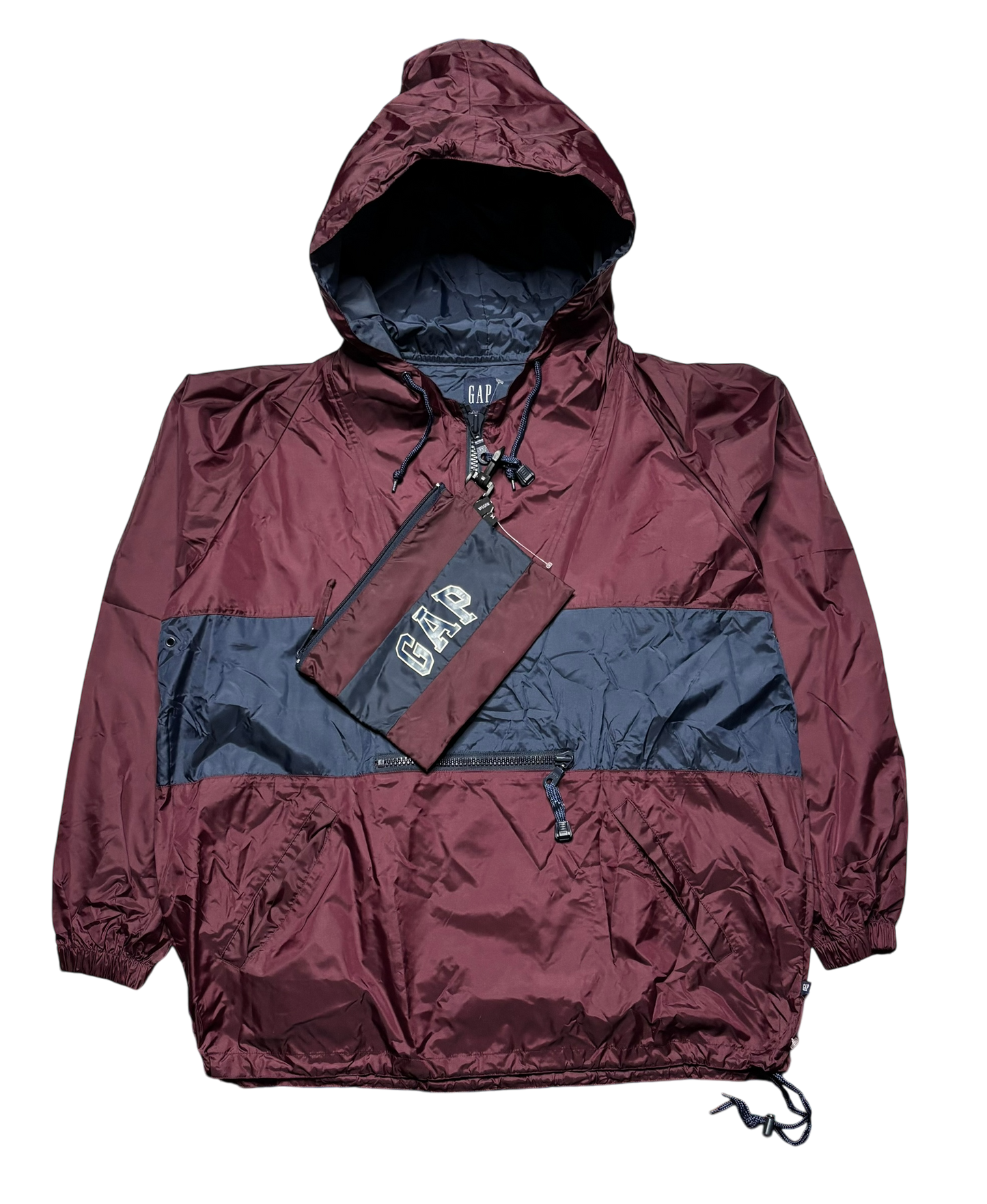 Vintage Deadstock Gap Anorak Jacket w/ Bag (Medium)