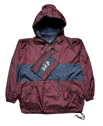Vintage Deadstock Gap Anorak Jacket w/ Bag (Medium)