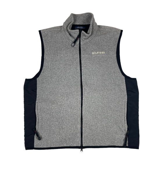 Grey/Black Tommy Hilfiger Vest (XL)