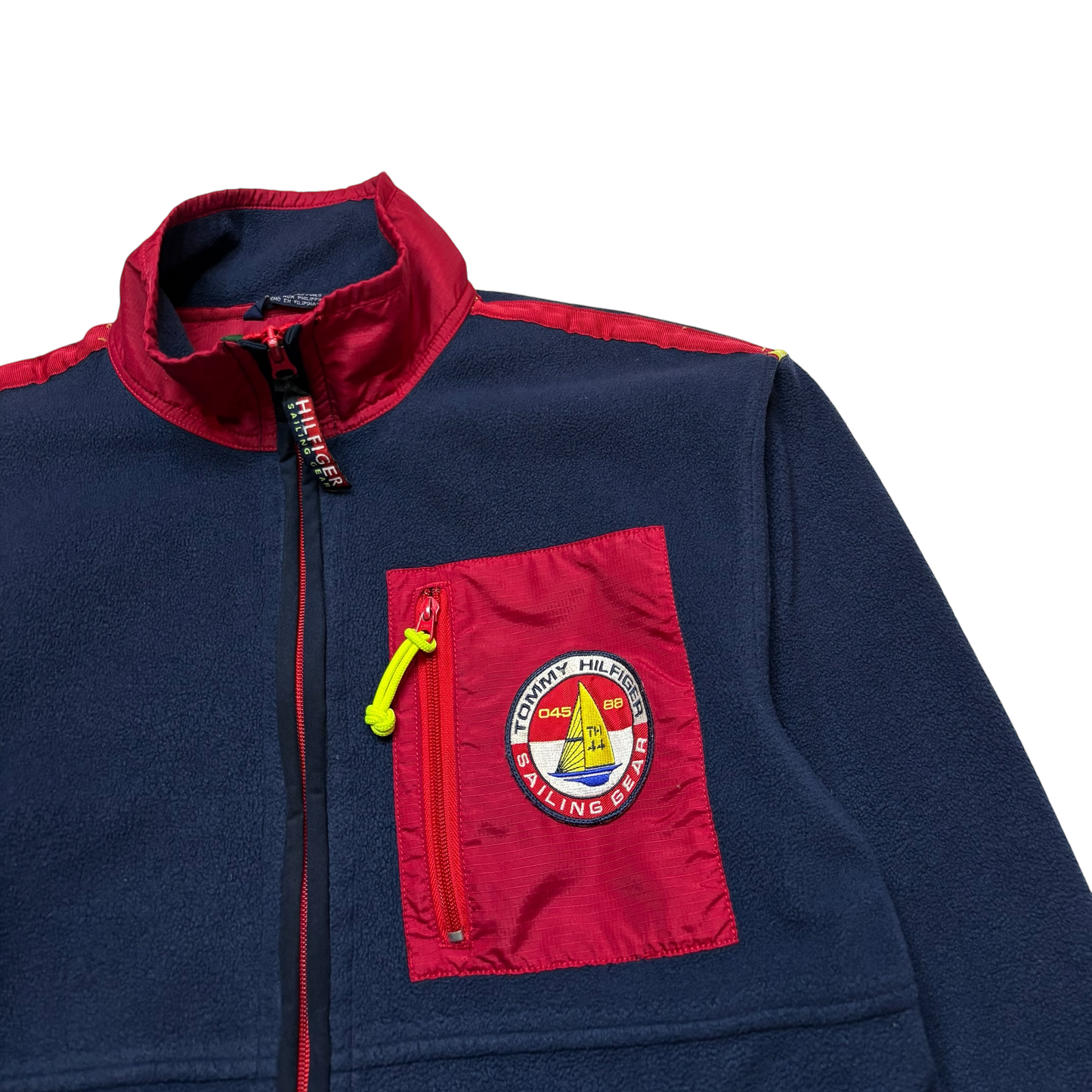 90s Vintage Tommy Hilfiger Sailing Gear Fleece (Medium)