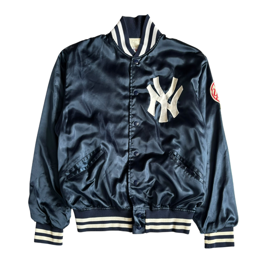 80s Vintage New York Yankees Satin Jacket (Small)