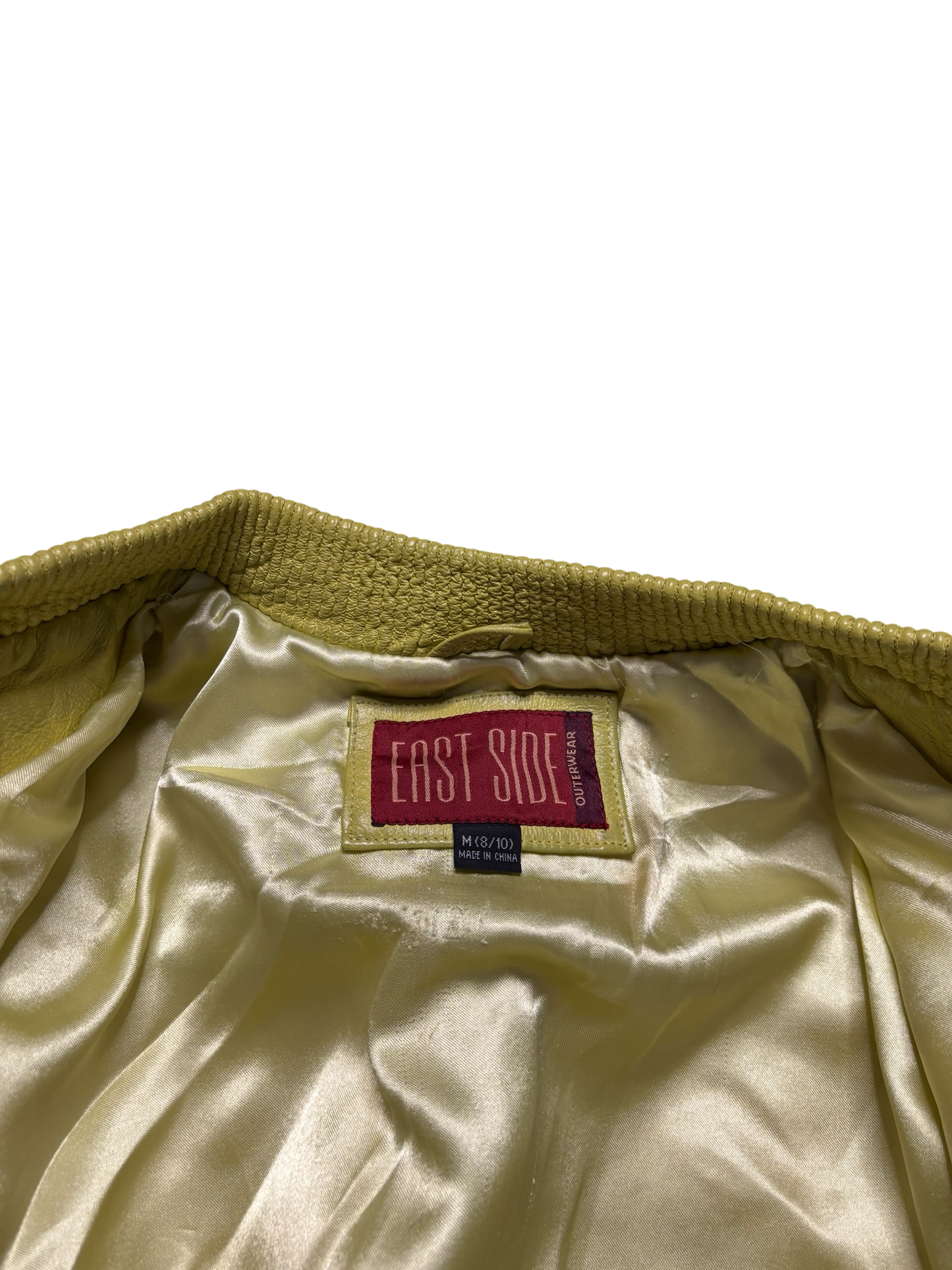 Vintage Eastside Neon Green Leather (Youth M)