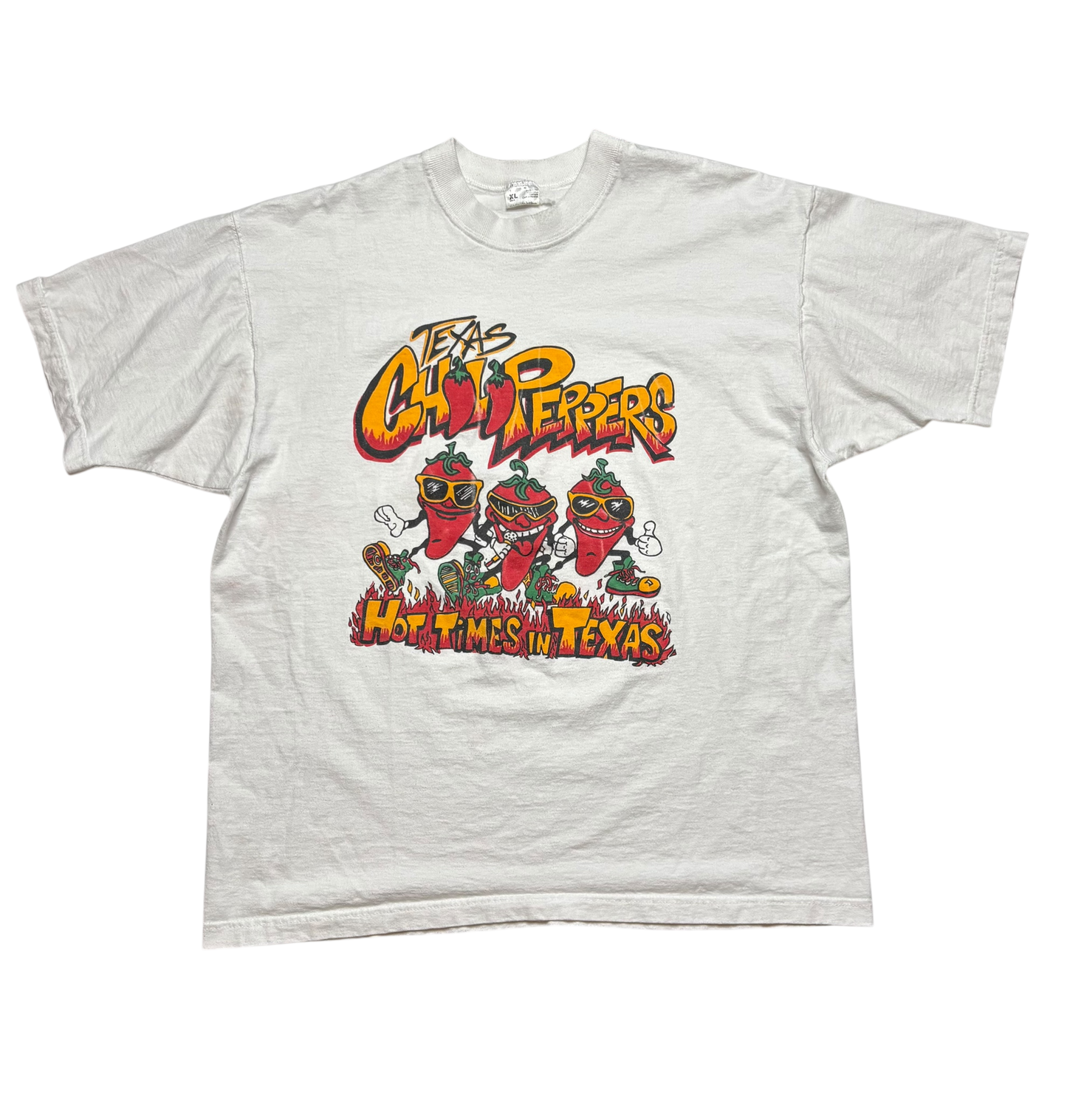 Vintage Texas Chili Peppers T Shirt (XL)