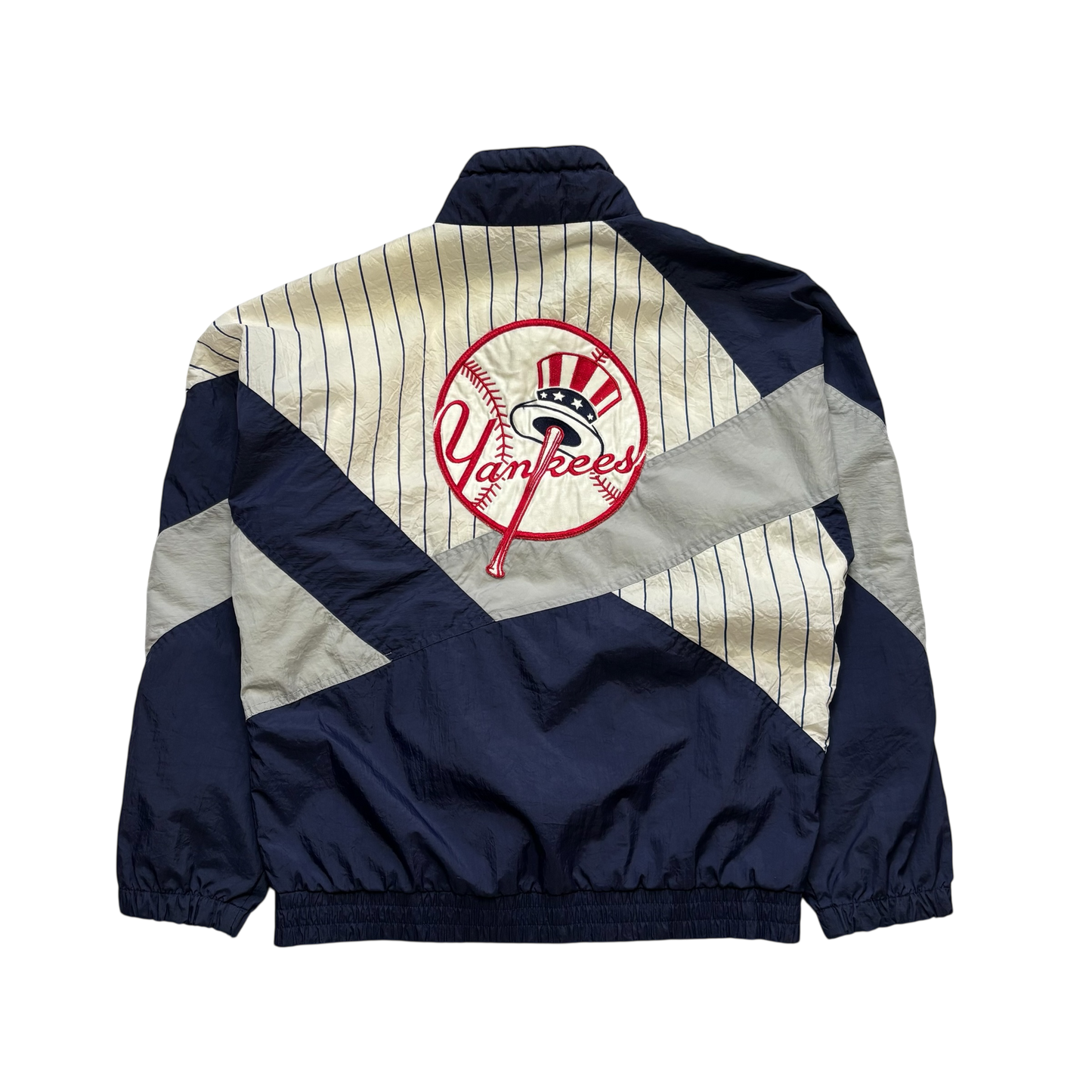 90s Vintage New York Yankees Windbreaker Jacket (Small)