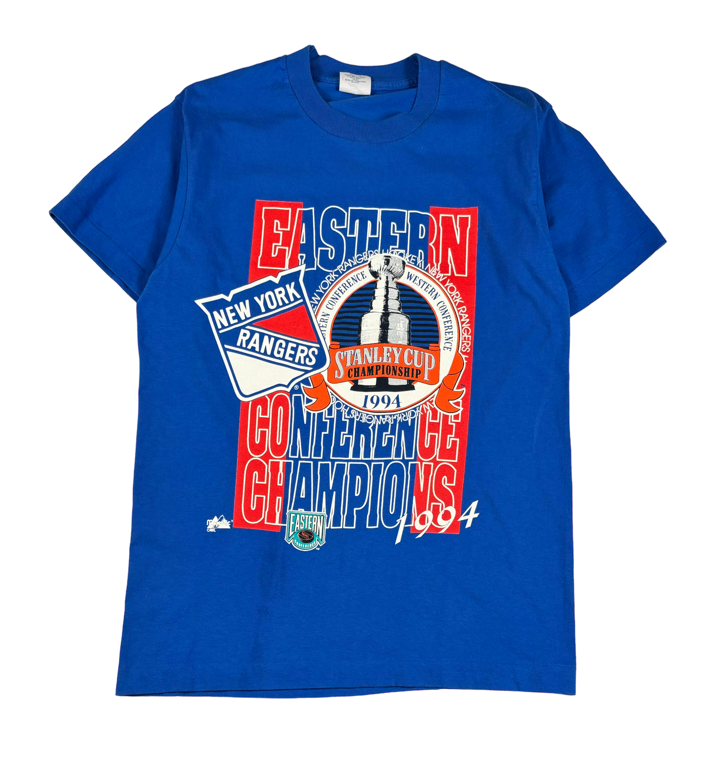 1994 New York Rangers Stanley Cup T Shirt (Medium)