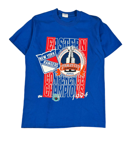 1994 New York Rangers Stanley Cup T Shirt (Medium)