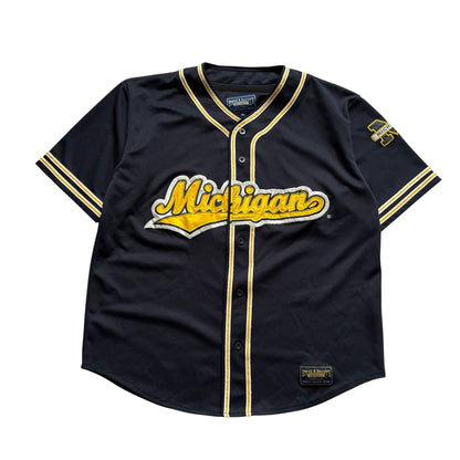 Vintage University of Michigan Baseball Jersey (XL)