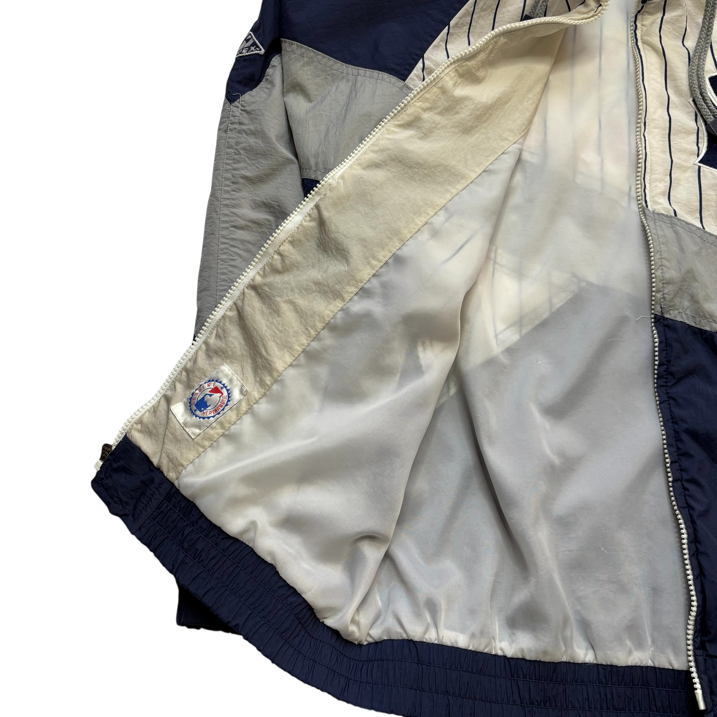 90s Vintage New York Yankees Windbreaker Jacket (Small)