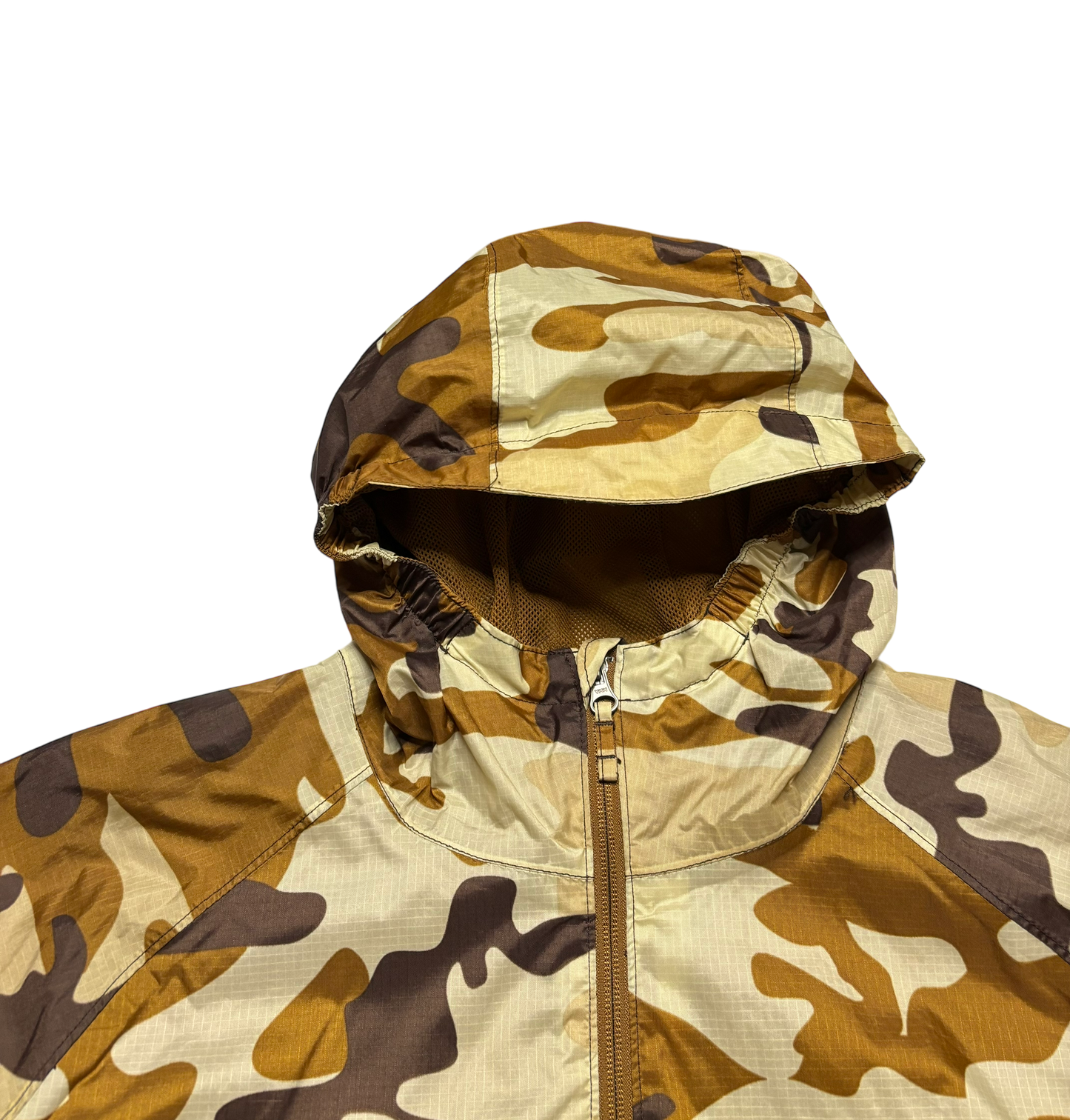 LL Bean Camo Windbreaker Jacket (Large)