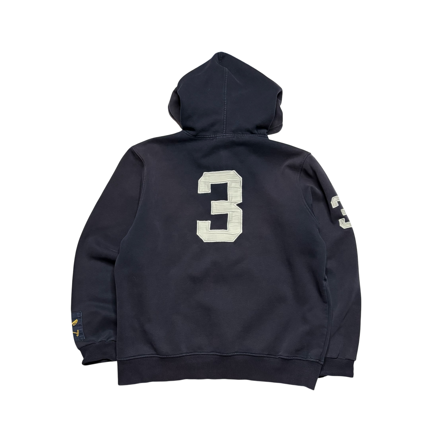 Ralph Lauren Polo Distressed Faded Hoodie (Small)