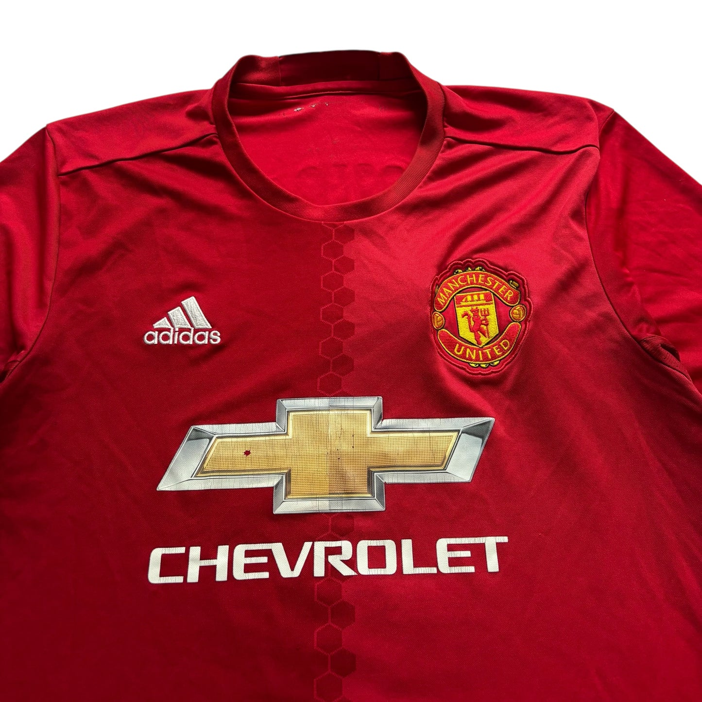 Manchester United Ibragimovic #9 Home Soccer Jersey (Large)
