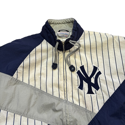 90s Vintage New York Yankees Windbreaker Jacket (Small)