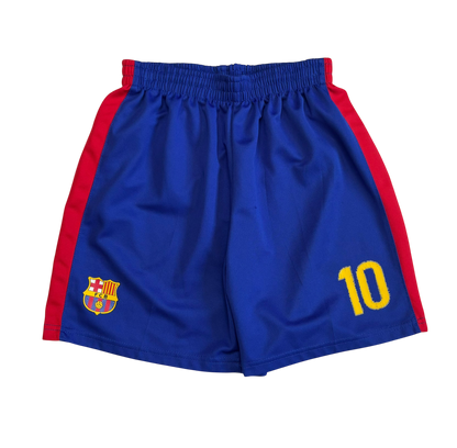 Barcelona Messi Jersey and Shorts Set (XS)