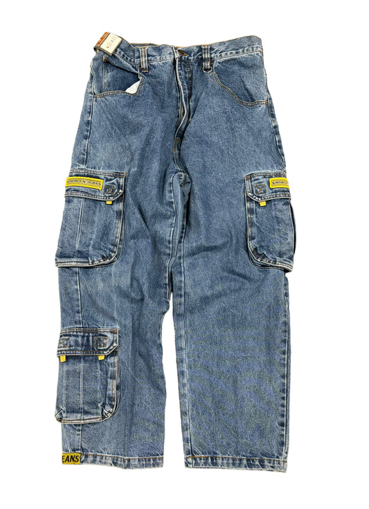Deadstock Vintage Sarali Cargo Jeans (34x29)