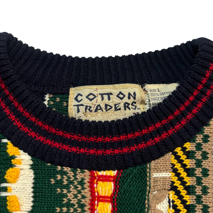 90s Vintage Coogi Style Sweater (Large)