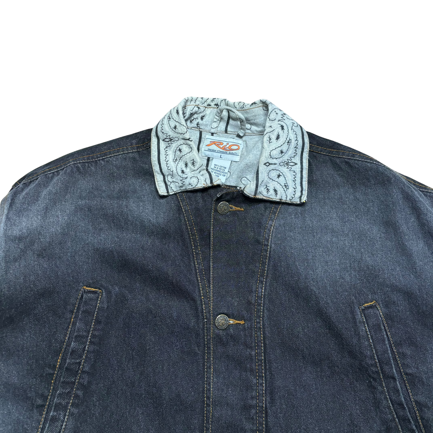 Y2K Rio Denim Jacket (Men’s Large)