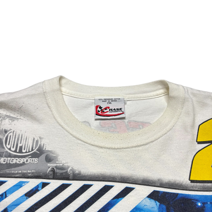 2004 Vintage NASCAR Big Front & Back Graphic Print T Shirt (XXL)